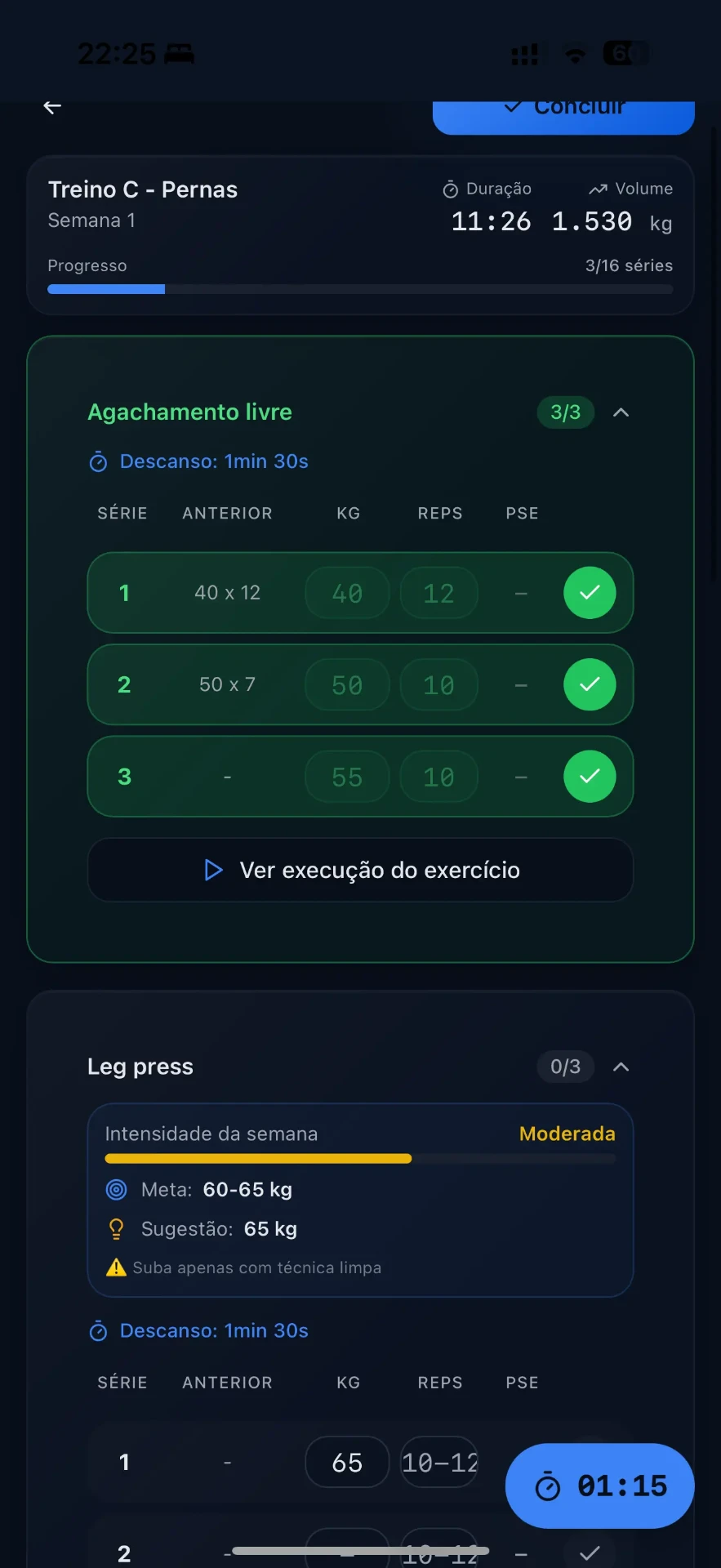Registro de cargas